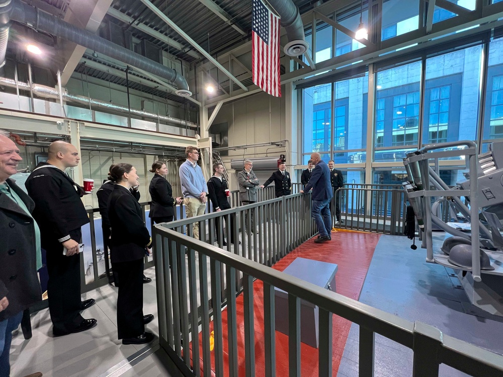 USS Louisiana Sailors Namesake Visit