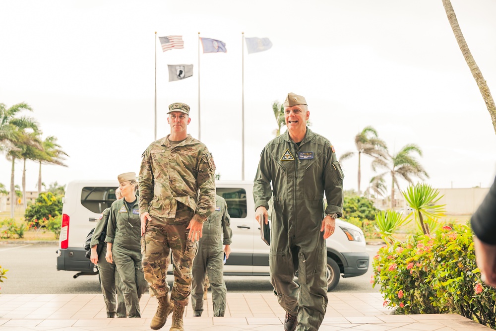 Commander, Naval Air Forces Visits Guam