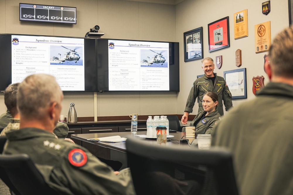 Commander, Naval Air Forces Visits Guam