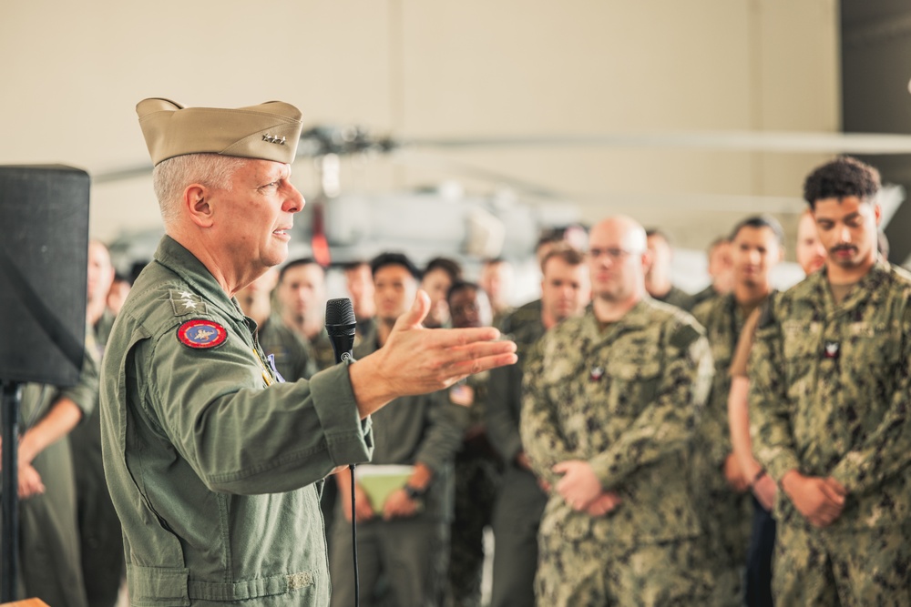 Commander, Naval Air Forces Visits Guam