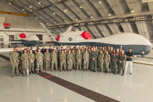 NAS Sigonella Welcomes First MQ-4C Triton