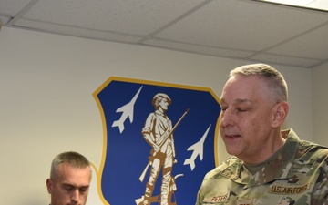 Chaplain Peters’ invocation for the inactivation of the 133rd Test Squadron