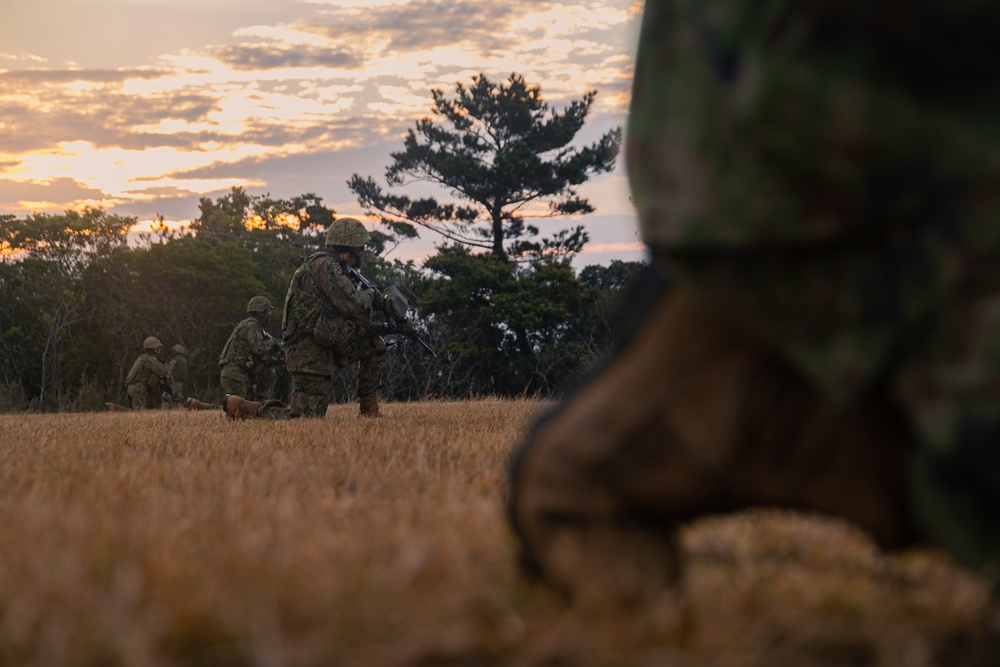 Iron Fist 25 | 9th ESB, JGSDF conduct simulated bilateral patrol