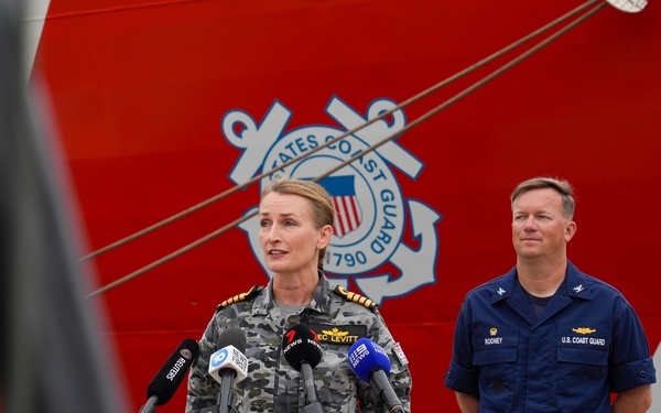 U.S. Coast Guard and Australia strengthen maritime partnership