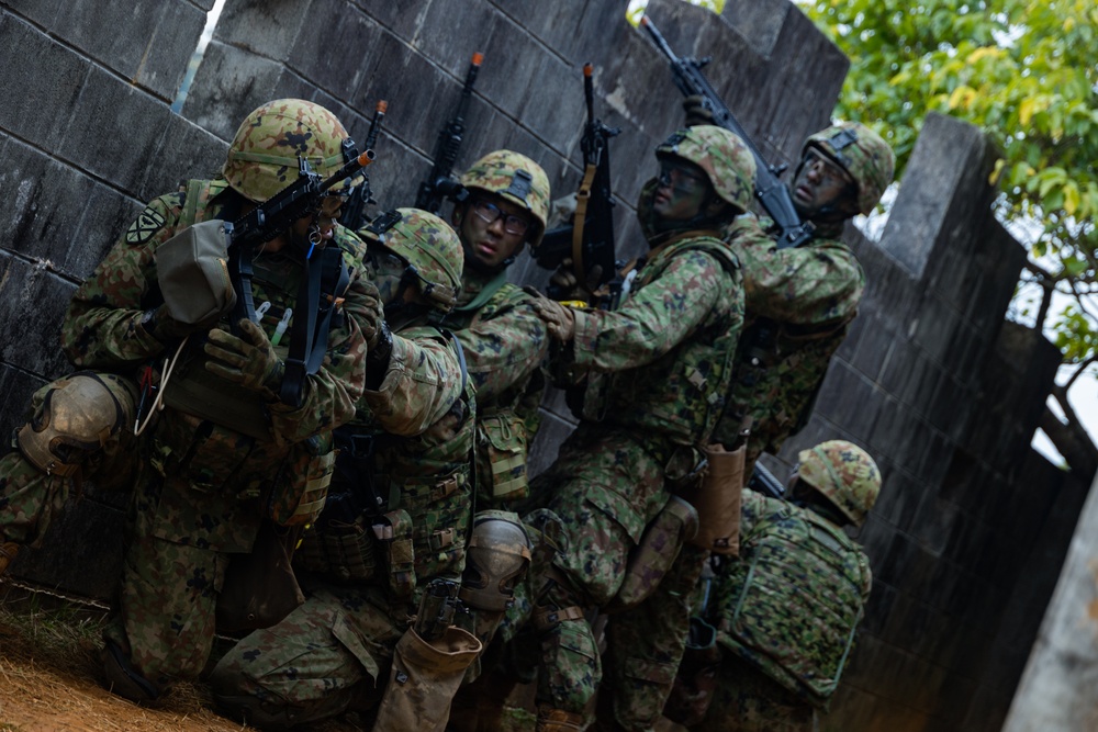 Iron Fist 25 | 9th ESB, JGSDF conduct simulated bilateral patrol
