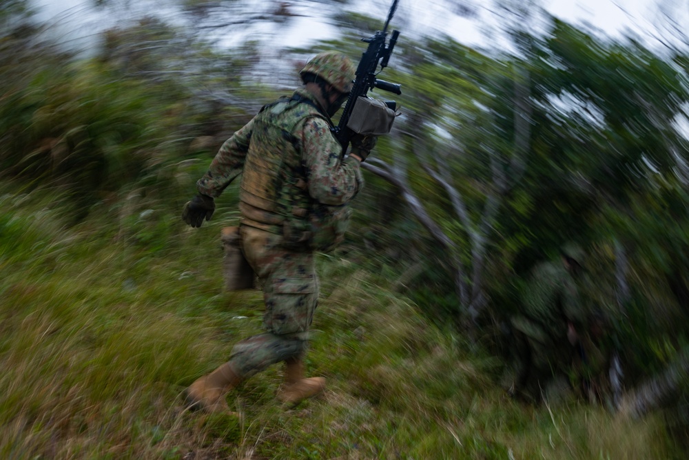 Iron Fist 25 | 9th ESB, JGSDF conduct simulated bilateral patrol