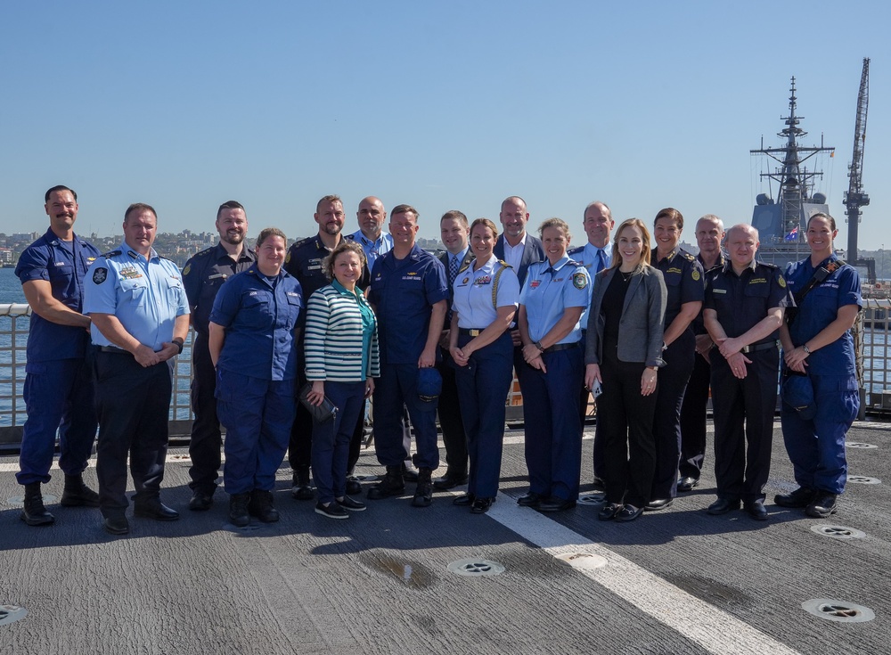 U.S. Coast Guard and Australia strengthen maritime partnership