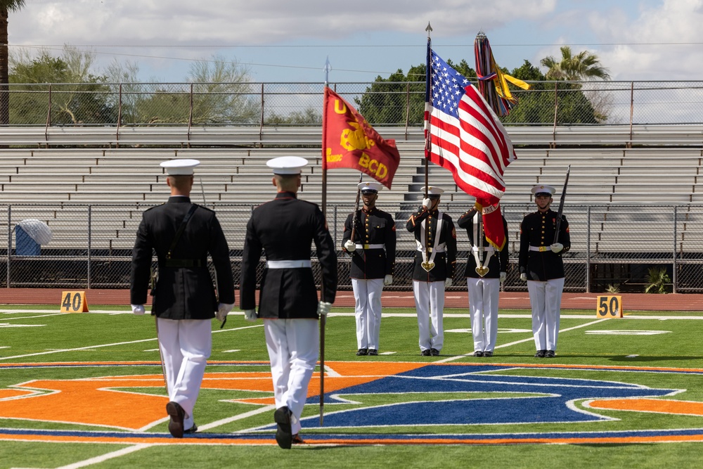 Battle Color Detachment at Camelback High School