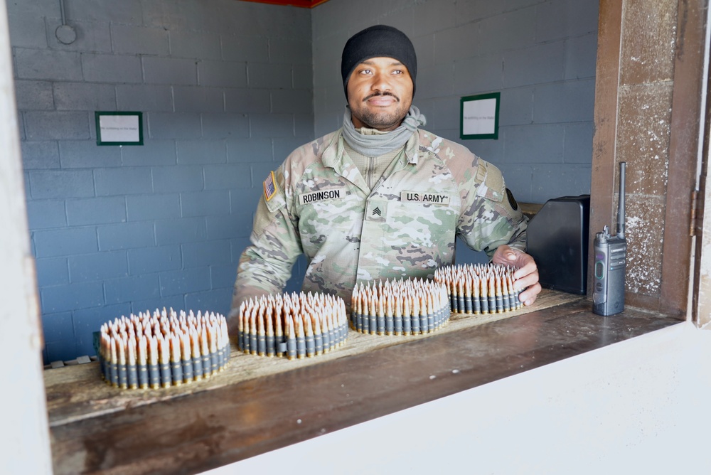 84th OD CO, 498th CSSB’s m240/m249 Range at Warrior Base, Korea