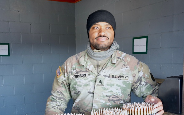 84th OD CO, 498th CSSB’s m240/m249 Range at Warrior Base, Korea