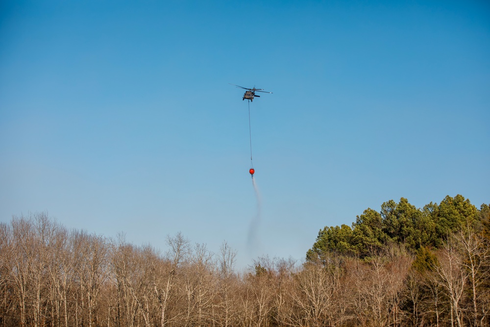 Local Fire Dept. works with 77th Aviation Brigade