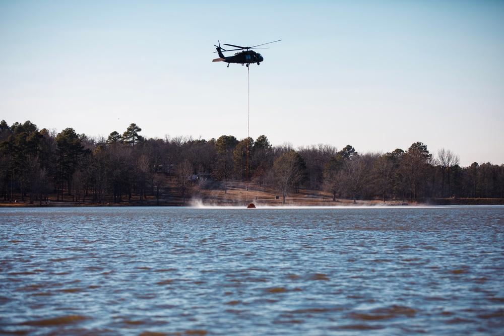 Local Fire Dept. works with 77th Aviation Brigade