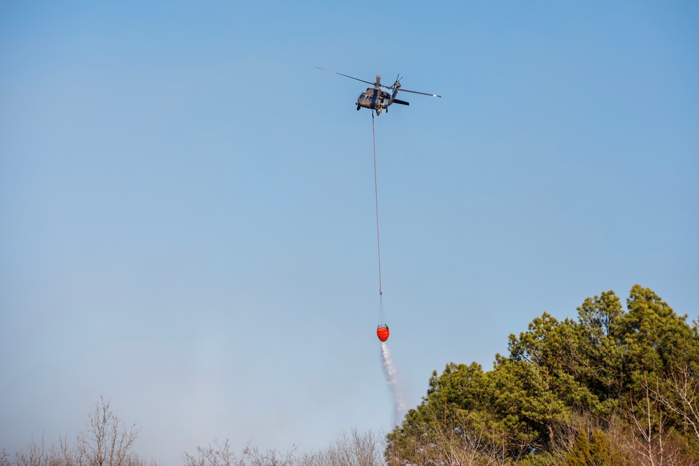 Local Fire Dept. works with 77th Aviation Brigade