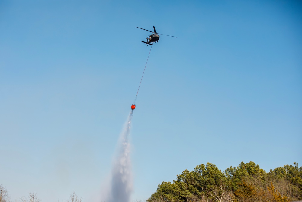 Local Fire Dept. works with 77th Aviation Brigade