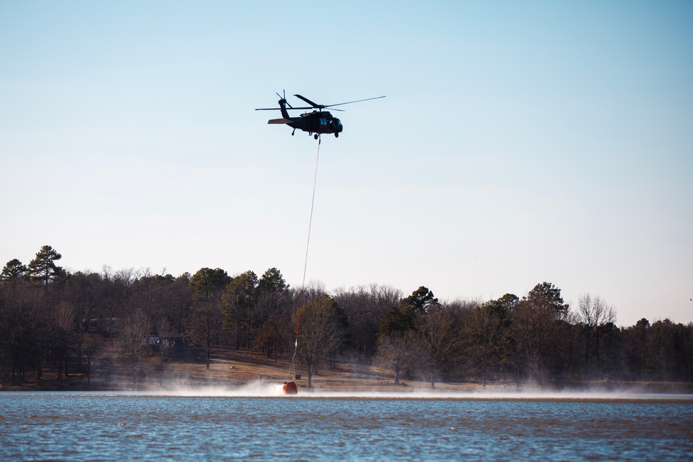 Local Fire Dept. works with 77th Aviation Brigade