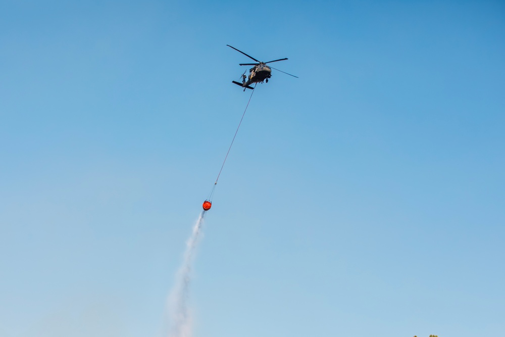 Local Fire Dept. works with 77th Aviation Brigade