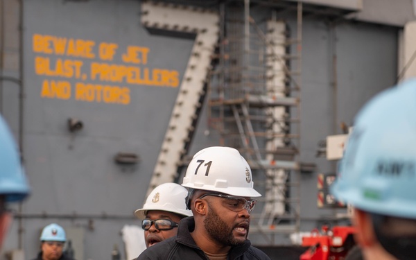 USS Theodore Roosevelt Maintenance Availability
