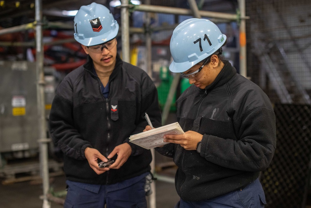 USS Theodore Roosevelt Maintenance Availability