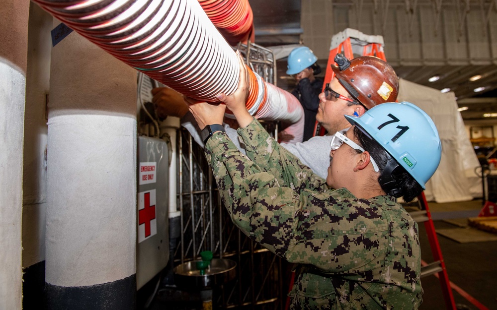 USS Theodore Roosevelt Maintenance Availability