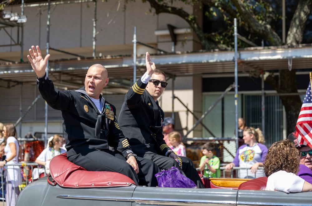 USS McFaul Mardi Gras 2025