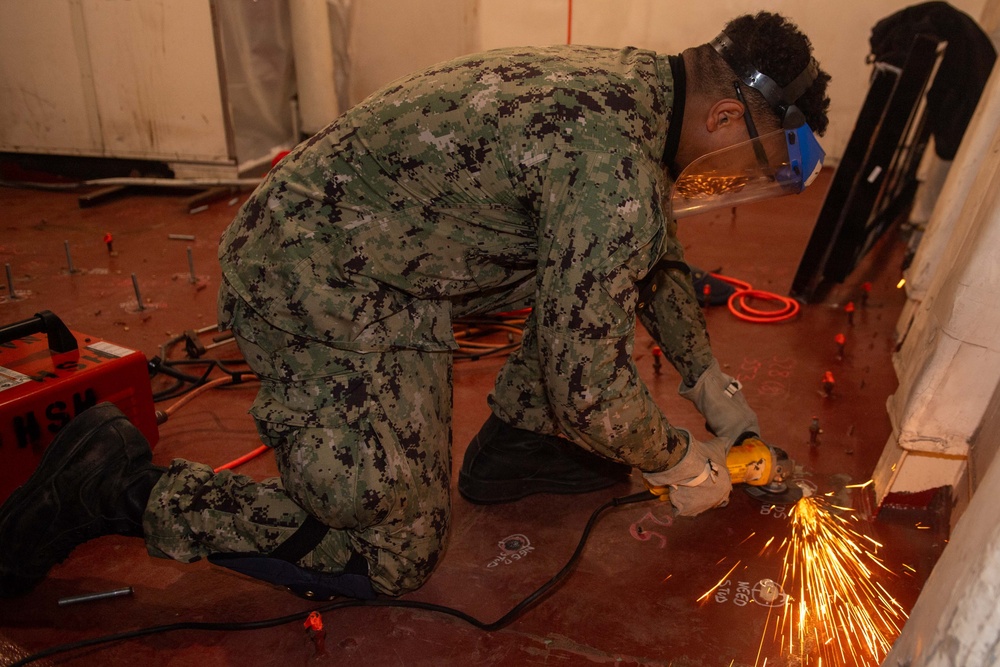 USS Theodore Roosevelt Maintenance Availability