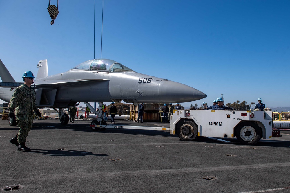 USS Theodore Roosevelt Maintenance Availability