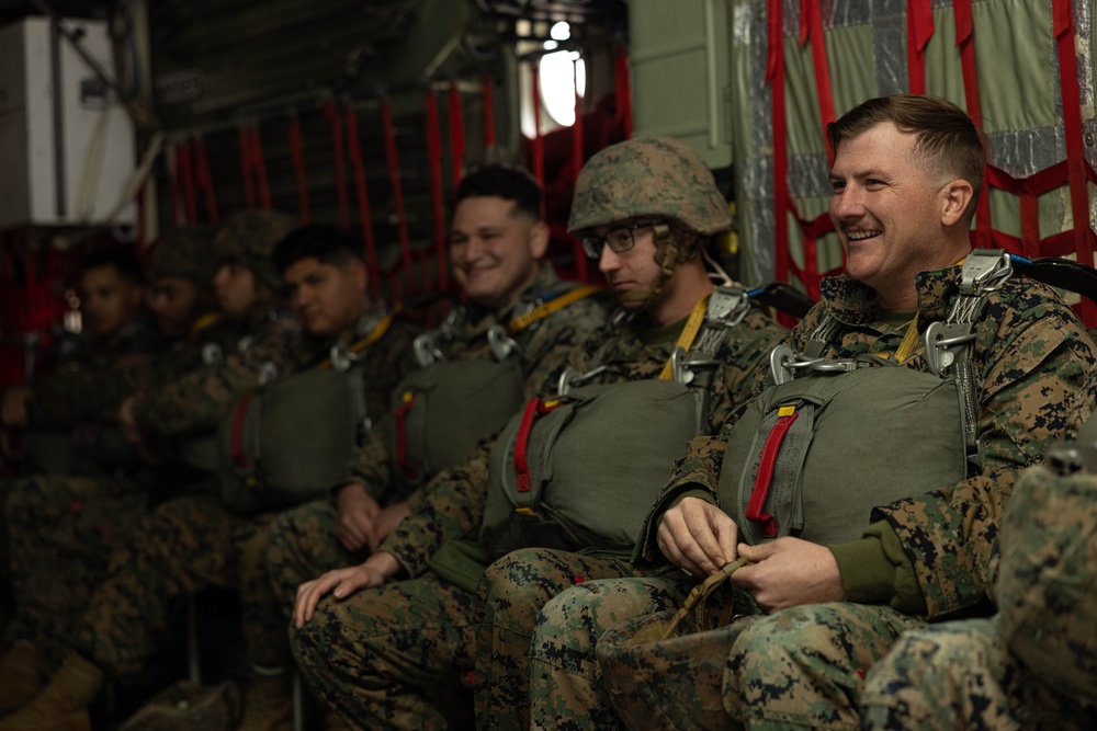 U.S. Marines with 3rd LSB Conduct Air Deliveries