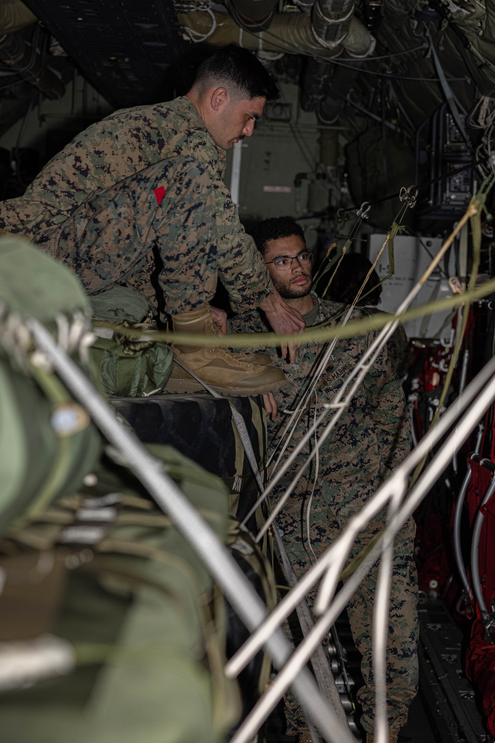 U.S. Marines with 3rd LSB Conduct Air Deliveries