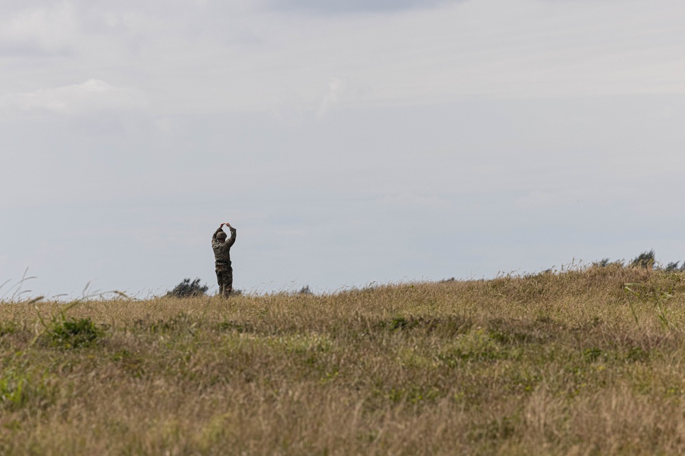 U.S. Marines with 3rd LSB Conduct Air Deliveries