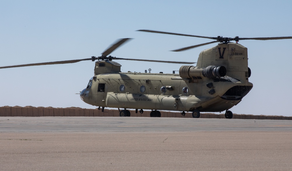 101st CAB and Coalition Forces Conduct Joint Training Mission at Al Asad Air Base