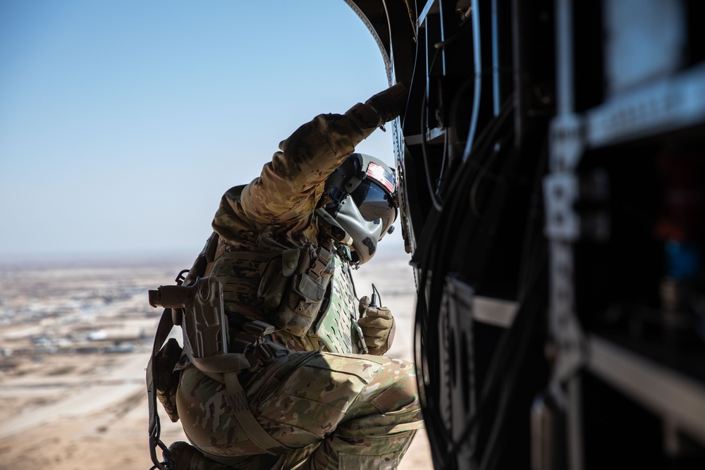 101st CAB and Coalition forces conduct joint Training Mission at Al Asad Air Base