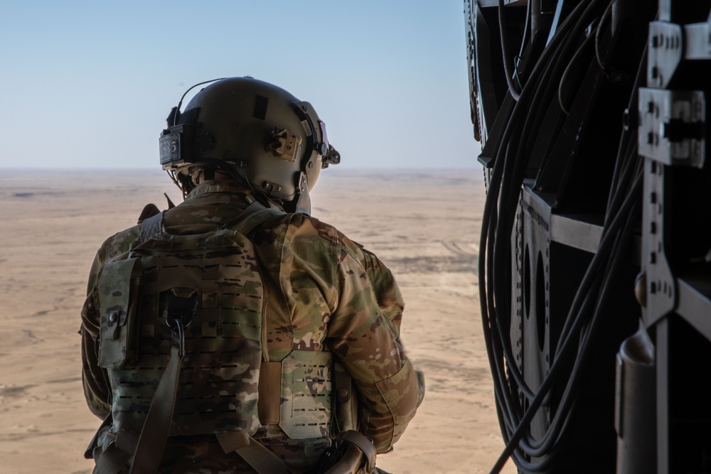 101st CAB and Coalition forces conduct joint Training Mission at Al Asad Air Base