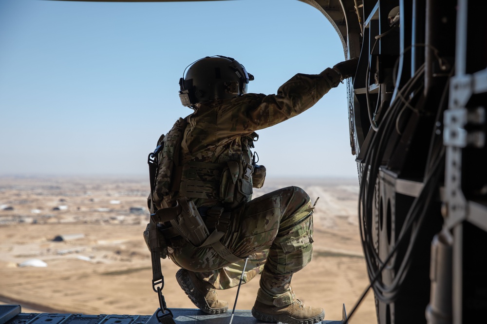 101st CAB and Coalition forces conduct joint Training Mission at Al Asad Air Base