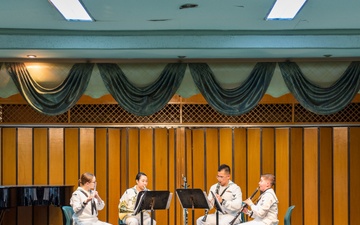 U.S. 7th Fleet Band visits the University of Santo Tomas Conservatory of Music