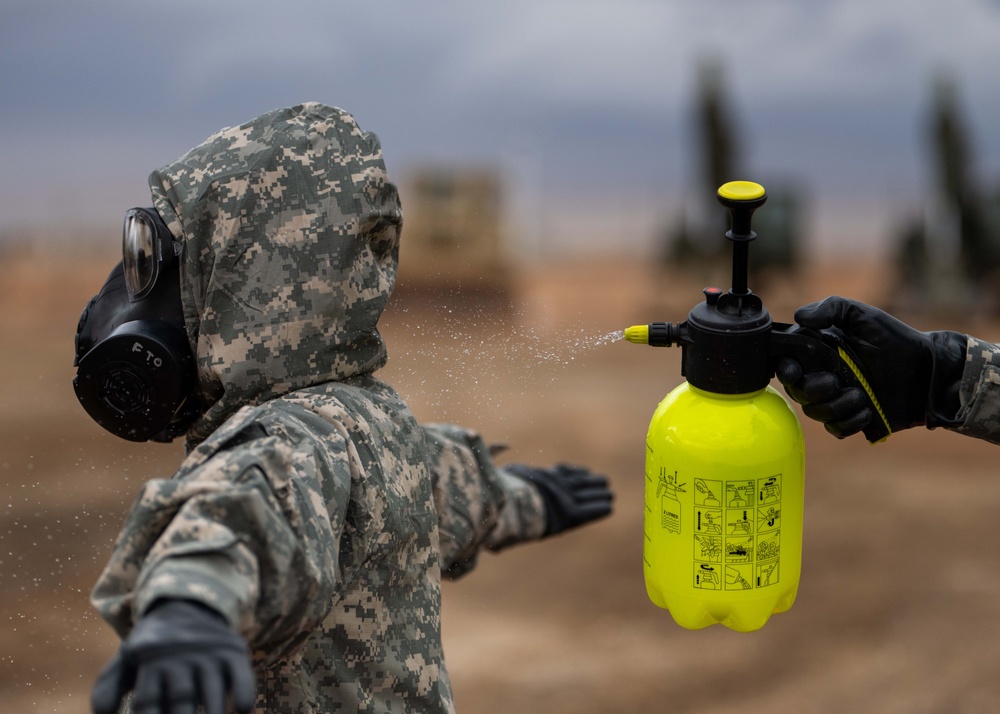 CBRN defense specialists conduct biological warfare exercise