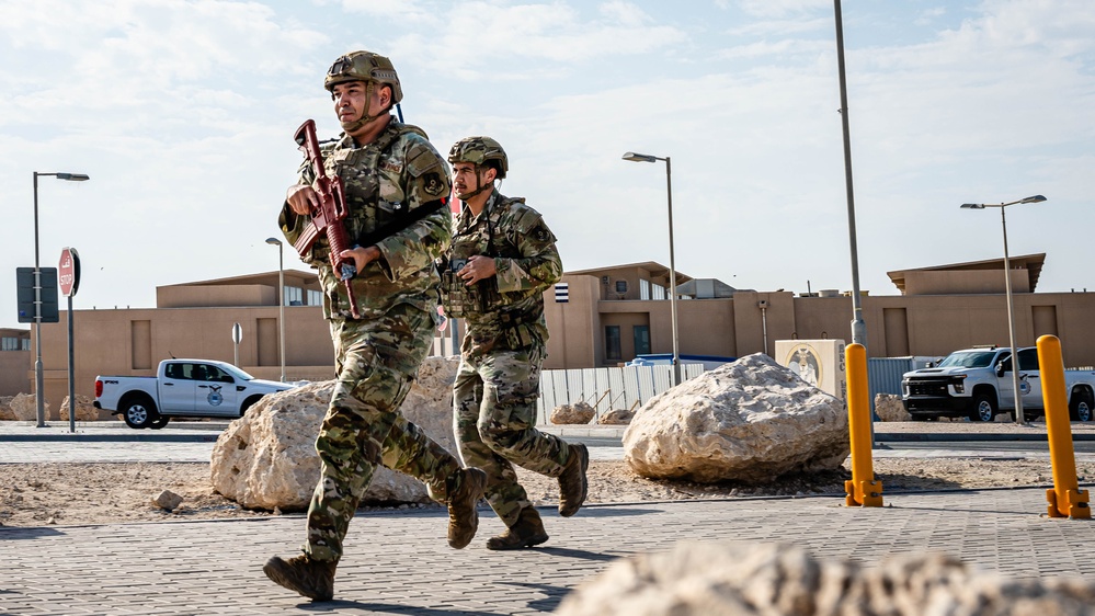 379th AEW holds active shooter exercise