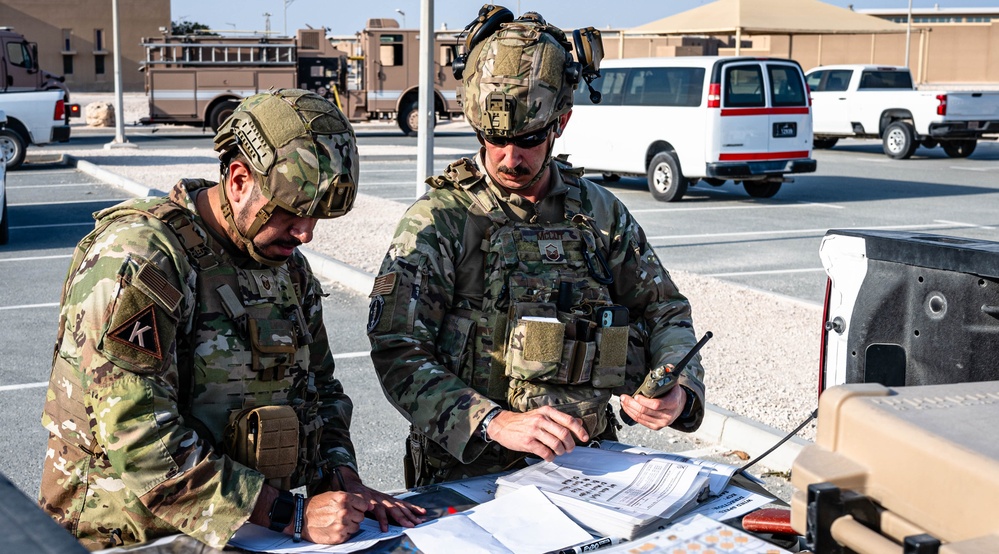 379th AEW holds active shooter exercise