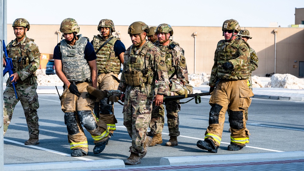 379th AEW holds active shooter exercise