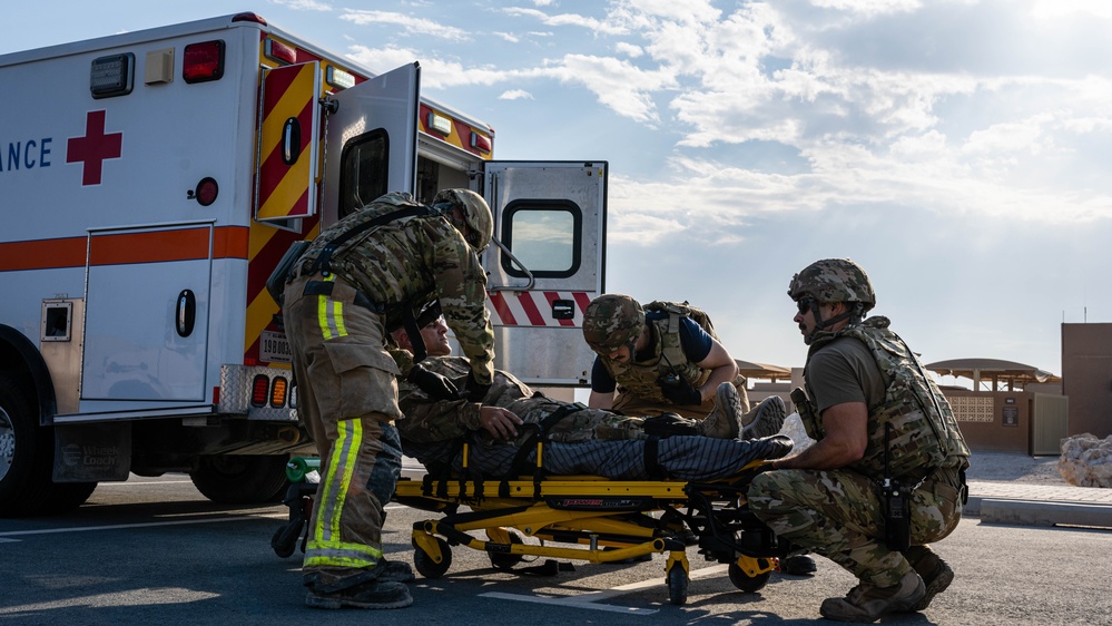 379th AEW holds active shooter exercise