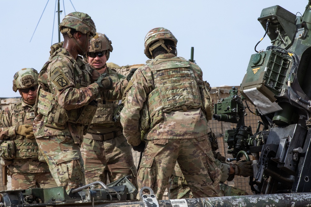 10th Mountain Division Conducts M119A3 Howitzer LFX at AAAB