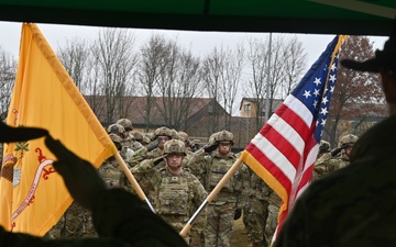 2nd Cavalry Regiment Battle Patch Ceremony