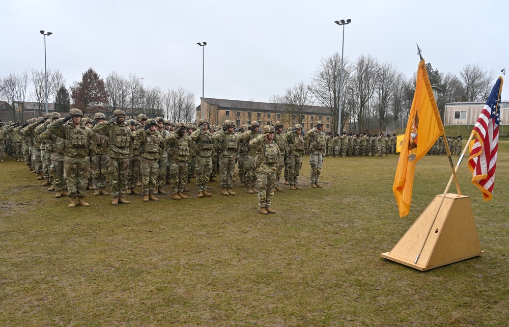 2nd Cavalry Regiment Battle Patch Ceremony