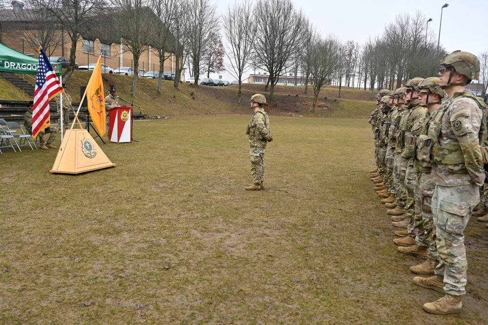 2nd Cavalry Regiment Battle Patch Ceremony