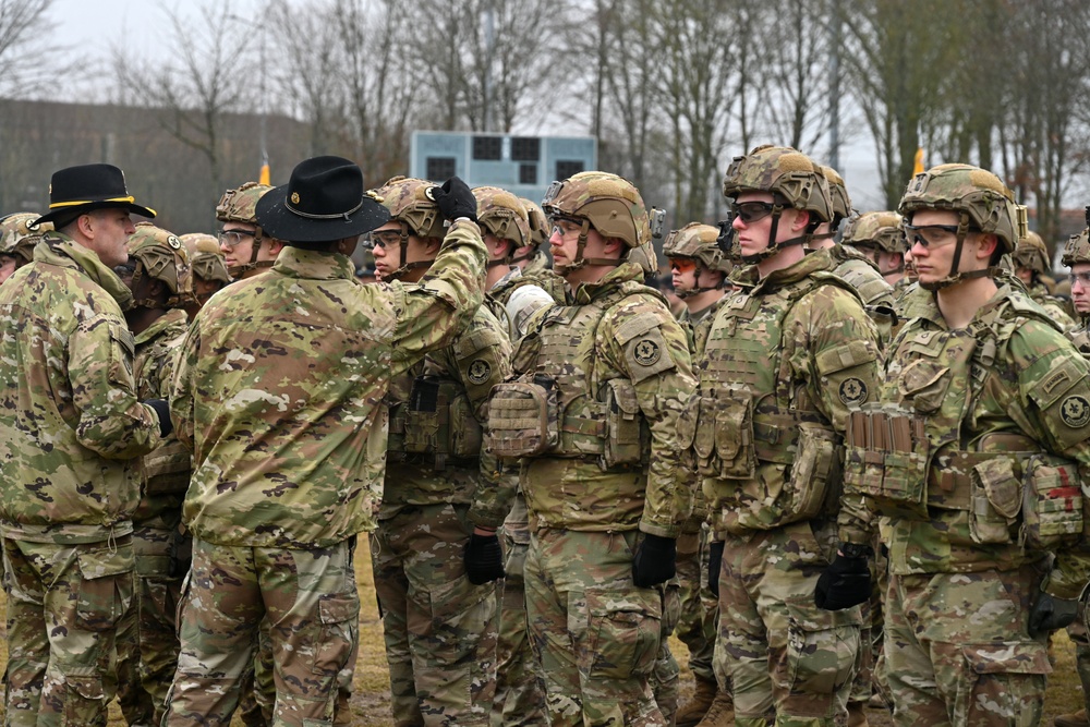 2nd Cavalry Regiment Battle Patch Ceremony