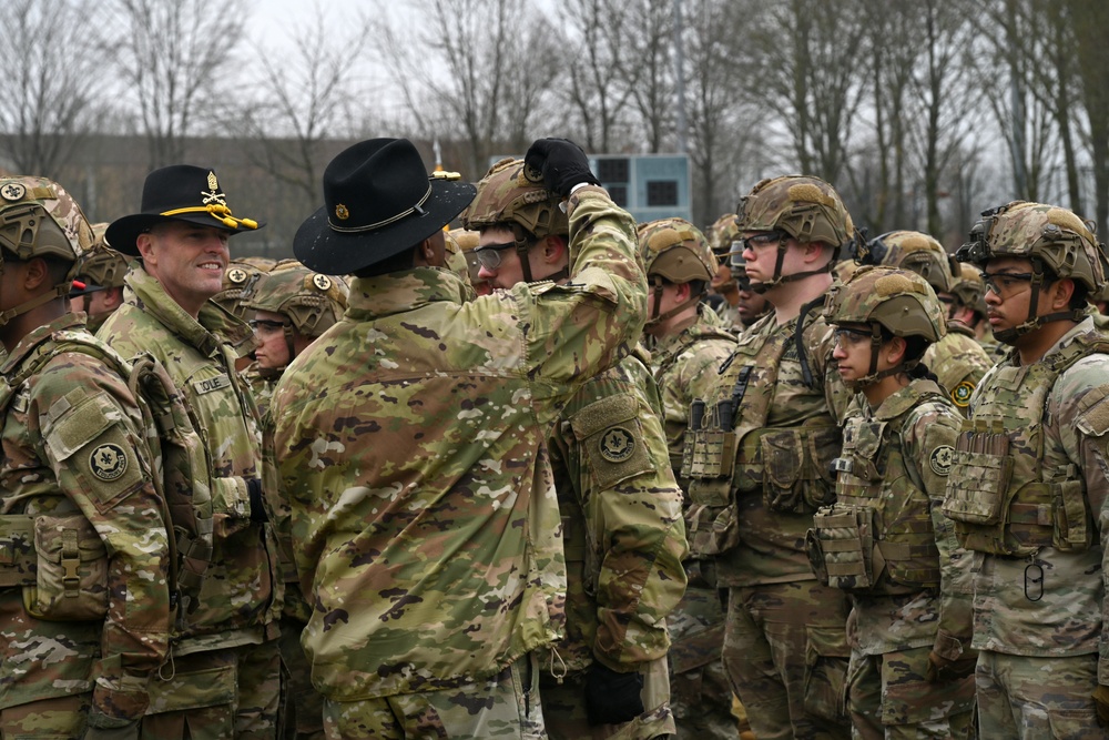 2nd Cavalry Regiment Battle Patch Ceremony