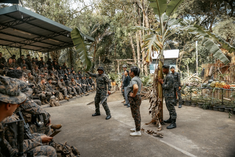 Cobra Gold 25: 1st LAR Bn. Marines, sailors learn jungle survival skills