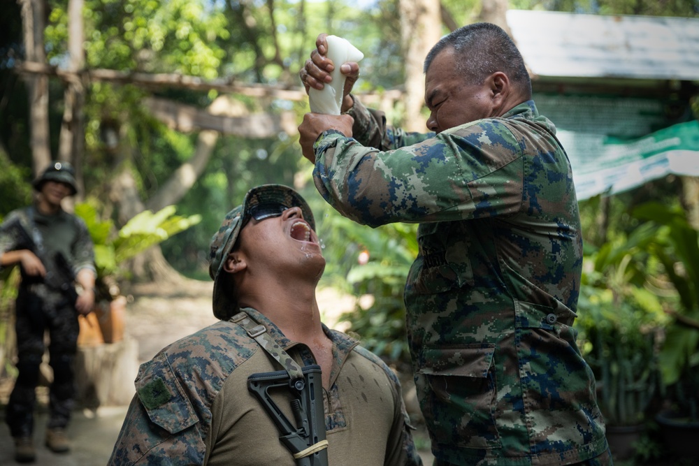 Cobra Gold 25: 1st LAR Bn. Marines, sailors learn jungle survival skills