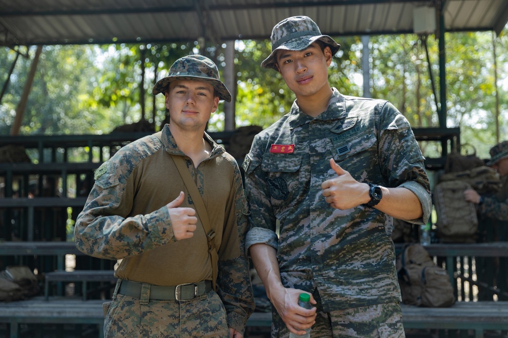 Cobra Gold 25: 1st LAR Bn. Marines, sailors learn jungle survival skills