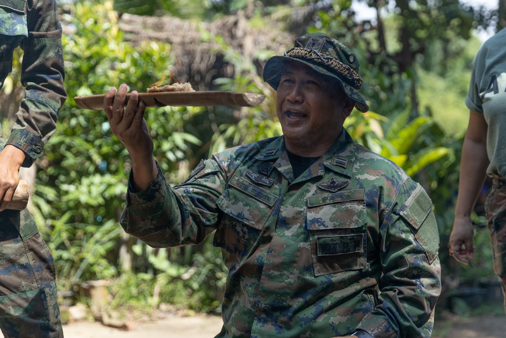 Cobra Gold 25: 1st LAR Bn. Marines, sailors learn jungle survival skills