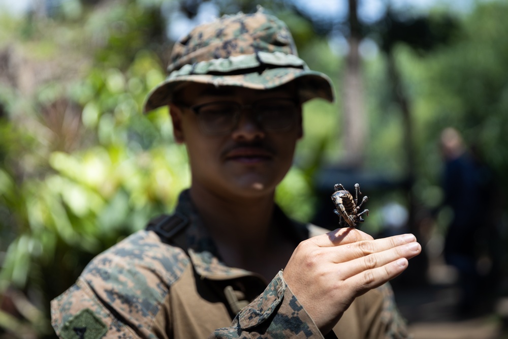 Cobra Gold 25: 1st LAR Bn. Marines, sailors learn jungle survival skills